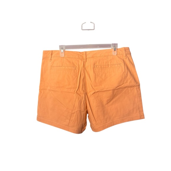 St John's Bay Women's Bright Orange Shorts - Picture 2 of 4